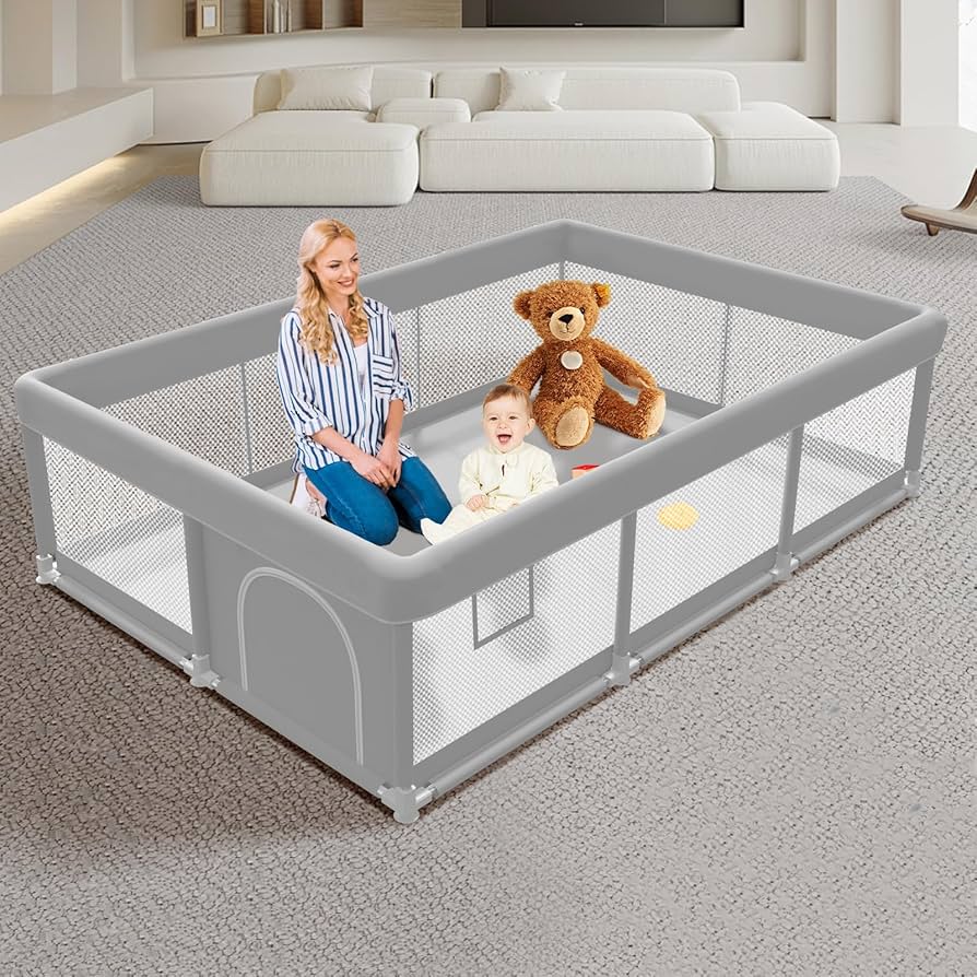 その他 Play Pen Amazon.com : XVISHX Baby Playpen 50 x 50 Inch Play Pen